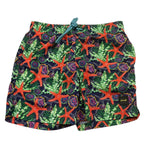 F**K Costume Modello Boxer Tinta Unita con Stampa per Bambino FHRR BLU F**K 