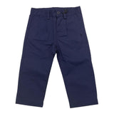 Cesare Paciotti Pantalone Tinta Unita con Elastico In Vita Blu per Bambino