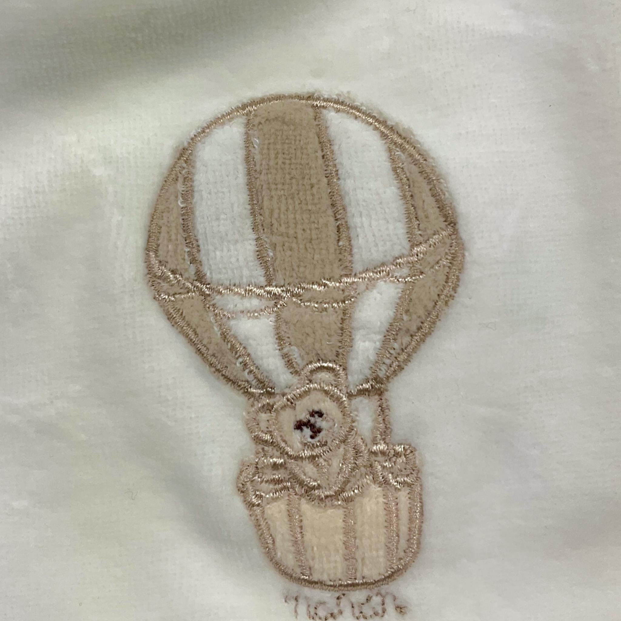 NANAN cappello tinta unita con stampa Bianco per Neonata I24053PCB BIANCO NANAN 