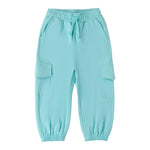 Sarabanda Pantalone Tinta Unita con Elastico In Vita per Bambina 0B218 VERDE ACQUA SARABANDA 