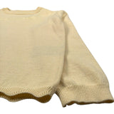 Trussardi Maglia Girocollo Tinta Unita con Logo per Bambina TGP26030MA GIALLO TRUSSARDI 