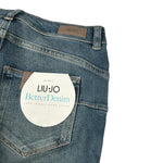Liu Jo Jeans tinta unita con 5 Tasche Azzuro per Bambino GA0080 AZZURRO LIU JO 