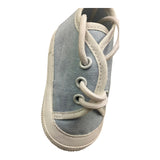 Colori Chiari Scarpine Bicolore con Lacci per Neonato MN957228 BIANCO/AZZURRO COLORI CHIARI 