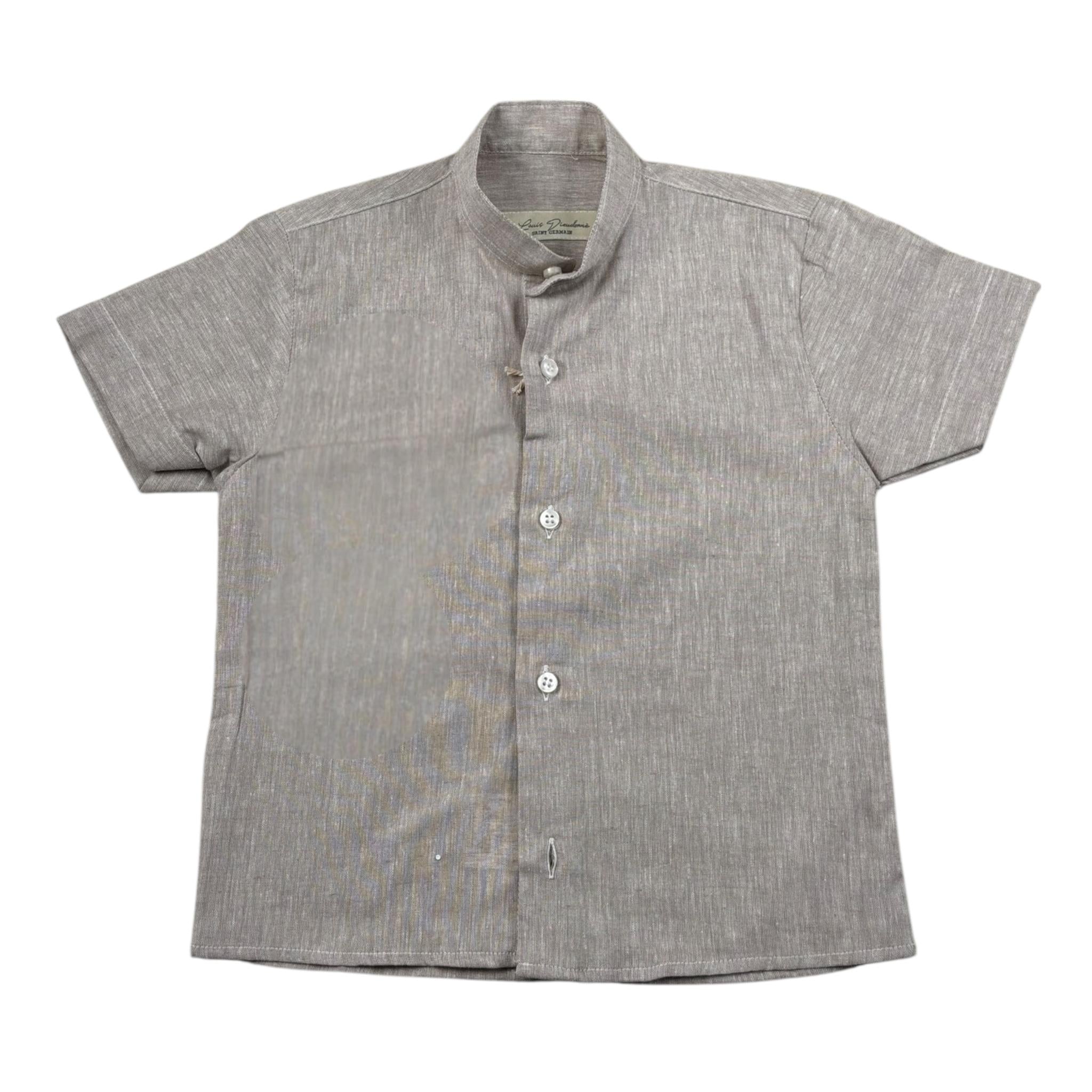 Louis Dieudonne' Camicia Mezza Manica Tinta Unita per Neonato LD03N BEIGE LOUIS DIEUDONNE' 