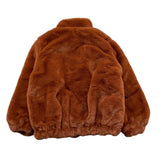 PETIT INDI pelliccia tinta unita Marrone per Neonata AW24BK4431N MARRONE PETIT INDI 