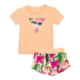 Guess Completo 2 Pezzi Short-T-Shirt per Neonata A5GG08K6YW4 PESCA GUESS 