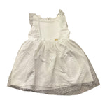 Liu Jo Abito Giromanica Tinta Unita con Tulle per Bambina KA3041J BIANCO LIU JO 