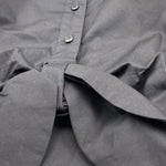 Kocca Camicia Tinta Unita Modello Crop per Bambina P22JCM6662AAUN0567 NERO Kocca 