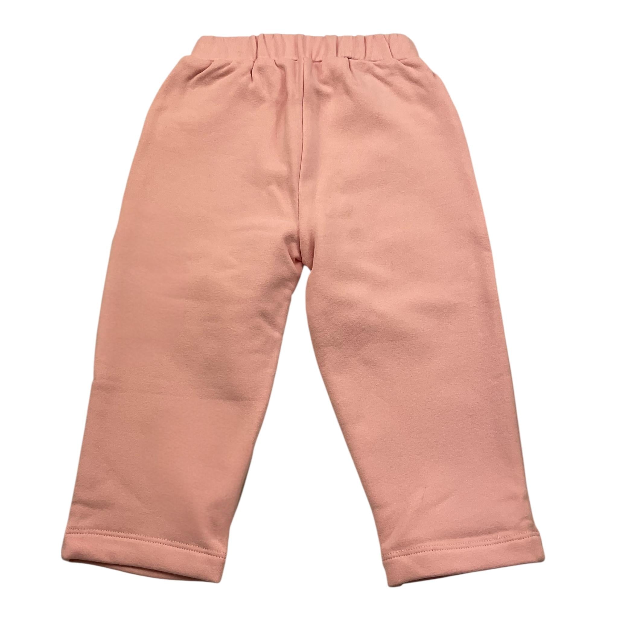LIU JO pantalone tinta unita con elastico in vita Rosa per Neonata HF4040X ROSA LIU JO 