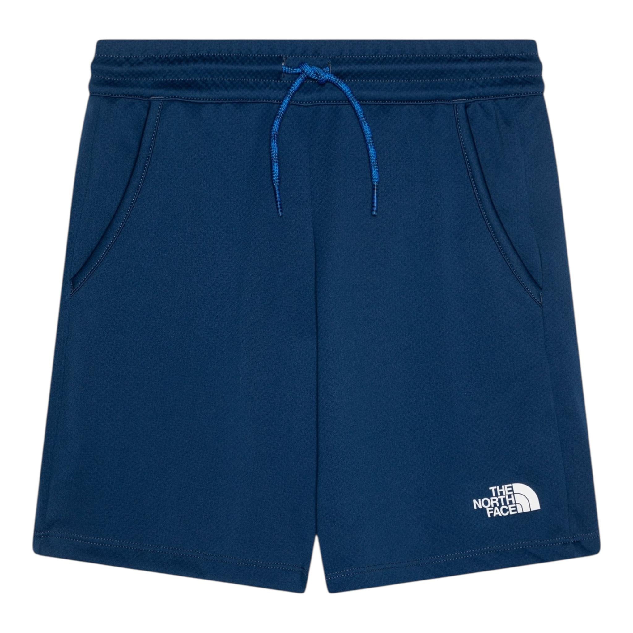 The North Face Bermuda Tinta Unita con Elastico In Vita per Bambino NF0A86U4D1R BLU THE NORTH FACE 