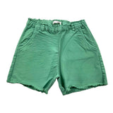 Zhoe & Tobiah Short Tinta Unita Con Elastico In Vita Verde Per Bambina