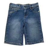 Guess Bermuda In Denim Tinta Unita con Girovita Regolabile per Bambino N0BD99D4H20 BLU GUESS 