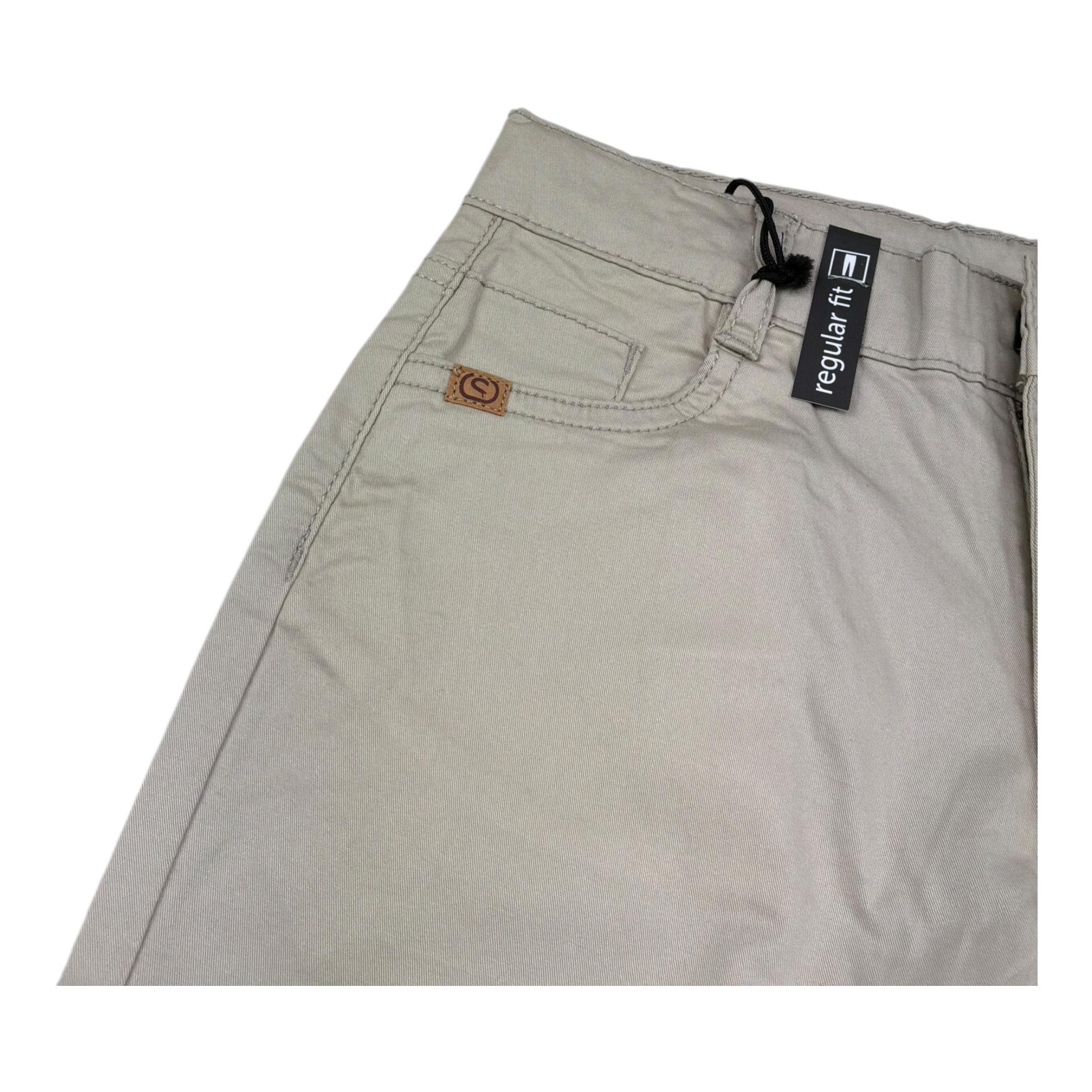 Sarabanda Pantalone Tinta Unita con Girovita Regolabile per Bambino 0B034 BEGIE SARABANDA 