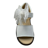 Andanines Sandalo Tinta Unita con Applicazione per Bambina 251494J BIANCO ANDANINES 