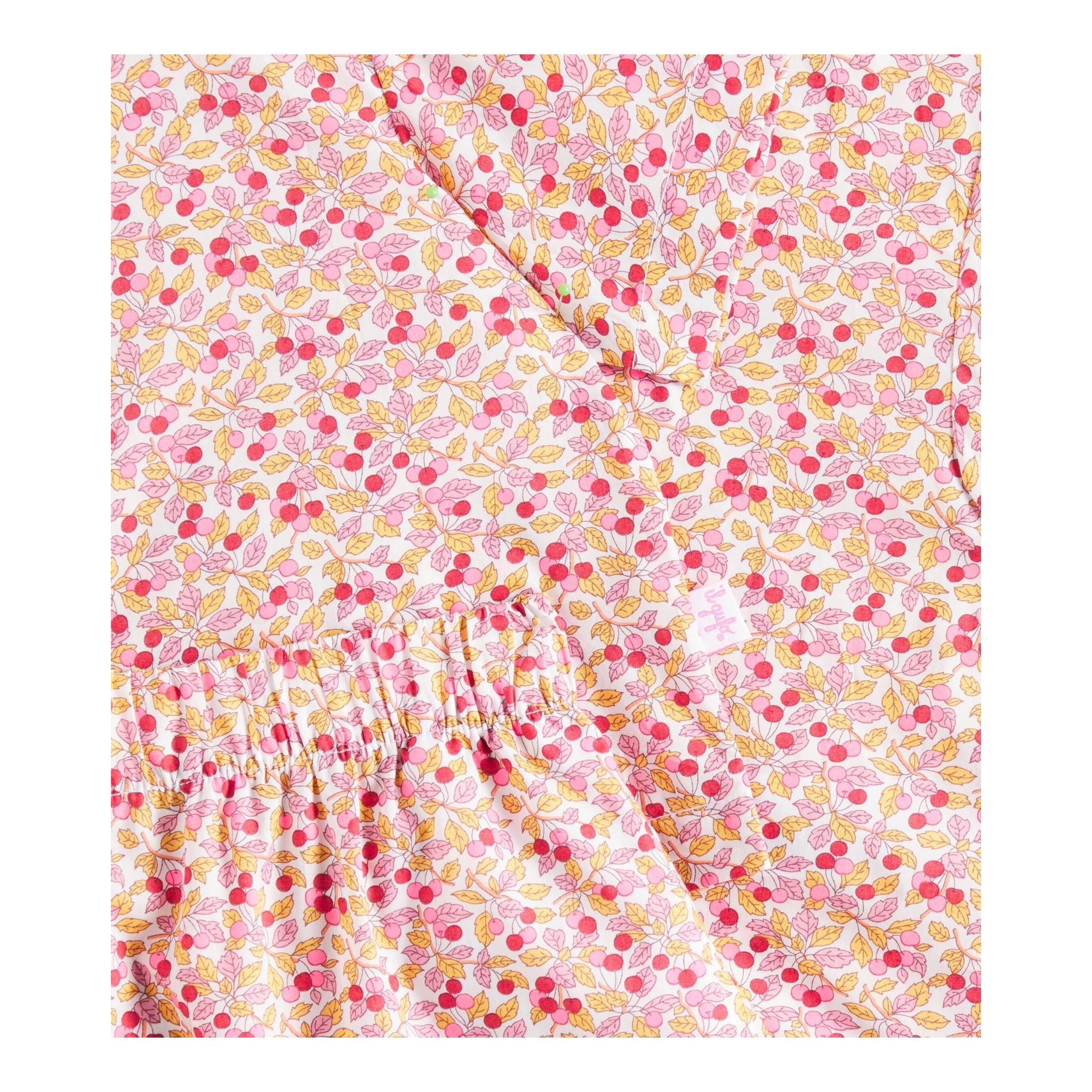 Il Gufo Completo 2 Pezzi Camicia-Short per Neonata P25DP489C4139N BIANCO/ROSA IL GUFO 