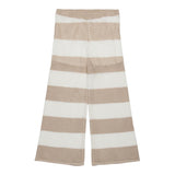 Max&Co. Pantalone Bicolore Traforaro per Bambina MX0176 BIANCO/BEIGE MAX&Co. 