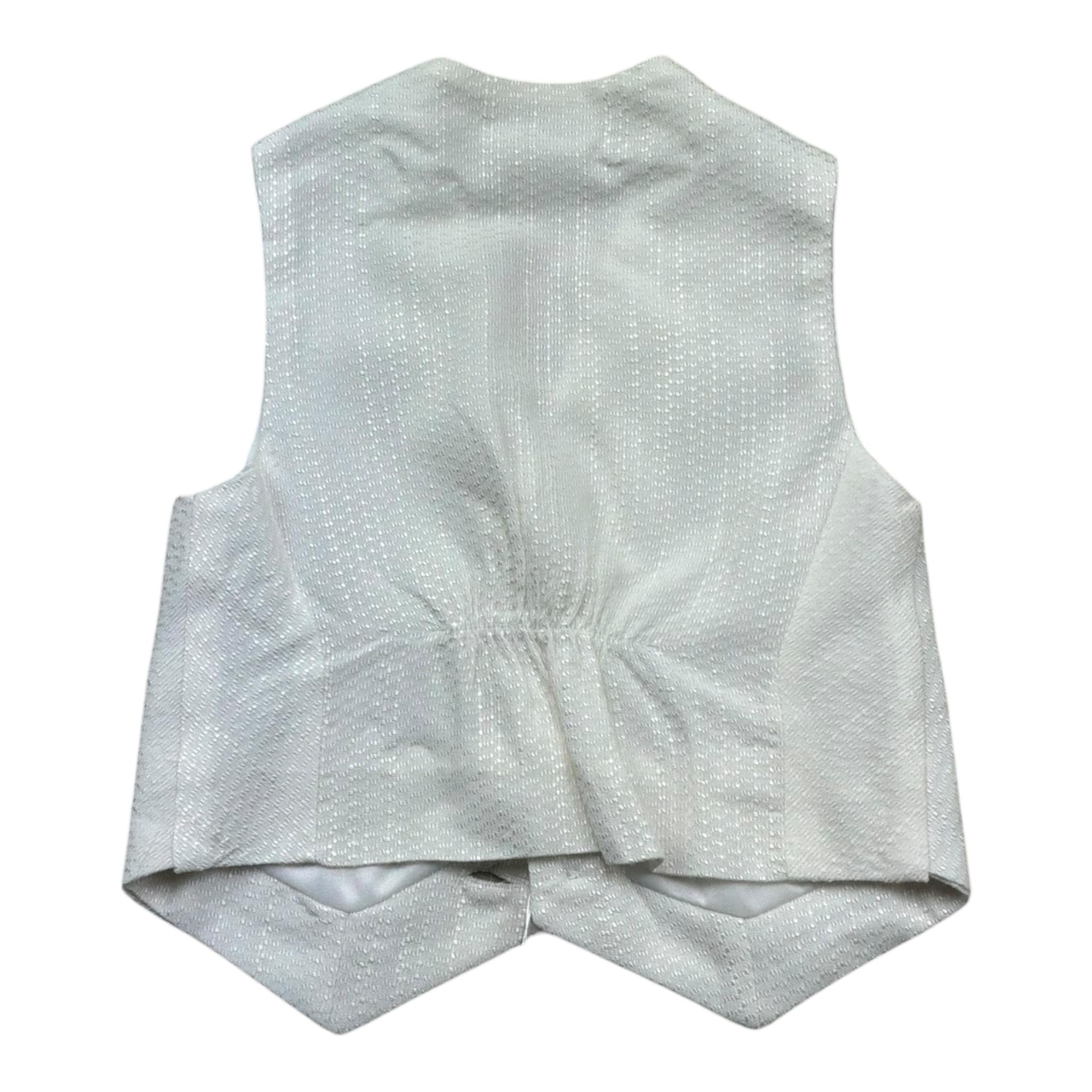 Manuel & Frank Gilet Tinta Unita per Neonato MF5312I BIANCO MANUEL & FRANK 