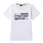 Sarabanda T-Shirt Girocollo Tinta Unita con Stampa per Bambino 0B602 BIANCO SARABANDA 