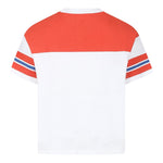 Stella Mccartney T-Shirt Girocollo Tinta Unita con Stampe per Bambino TW8R51 BIANCO STELLA McCARTNEY 