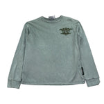 John Richmond Shirt Girocollo Tinta Unita con Stampa per Bambino RBP26156TS VERDE JOHN RICHMOND 