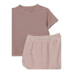 Teddy E Minou Completo 2 Pezzi T-Shirt-Culotte per Neonata E24CP062M1031 ROSA TEDDY E MINOU 