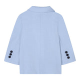 Boss Giacca Tinta Unita con Bottoni per Neonato J52117X AZZURRO BOSS 