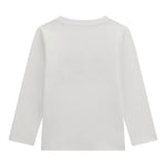 Guess Shirt Girocollo Tinta Unita con Logo per Bambino N5RI17K8HM4JX BIANCO GUESS 