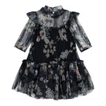 ANGEL'S FACE abito mezza manica tinta unita con tulle Blu per Bambina MYRTLE BLU ANGEL'S FACE 