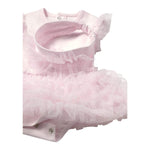 Mayoral Body Mezza Manica Tinta Unita con Fascia Capelli per Neonata 1756 ROSA MAYORAL 