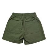 Moschino Short Tinta Unita con Stampa per Neonata MUQ01N VERDE MOSCHINO 