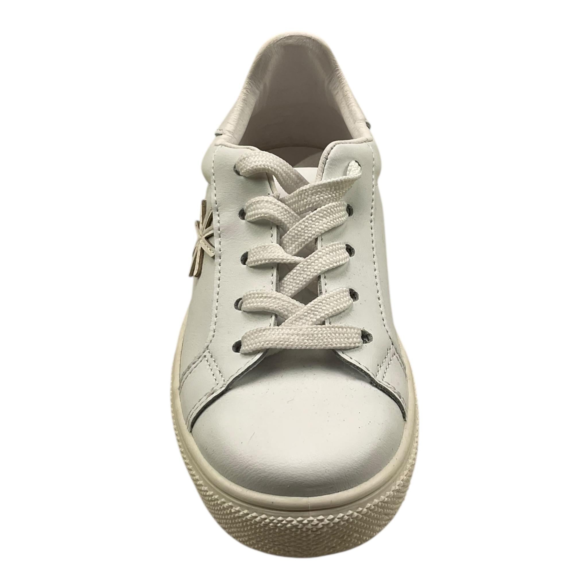 MANUEL RITZ sneakers tinta unita con lacci Bianco per Bambino MR2216 BIANCO MANUEL RITZ 