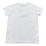 Mousse T-Shirt Girocollo Tinta Unita con Stampa per Bambina DOLLWHITE BIANCO MOUSSE 
