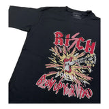 JOHN RICHMOND t-shirt girocollo tinta unita con stampa in contrasto Nero per Bambino RGA25063TS NERO JOHN RICHMOND 