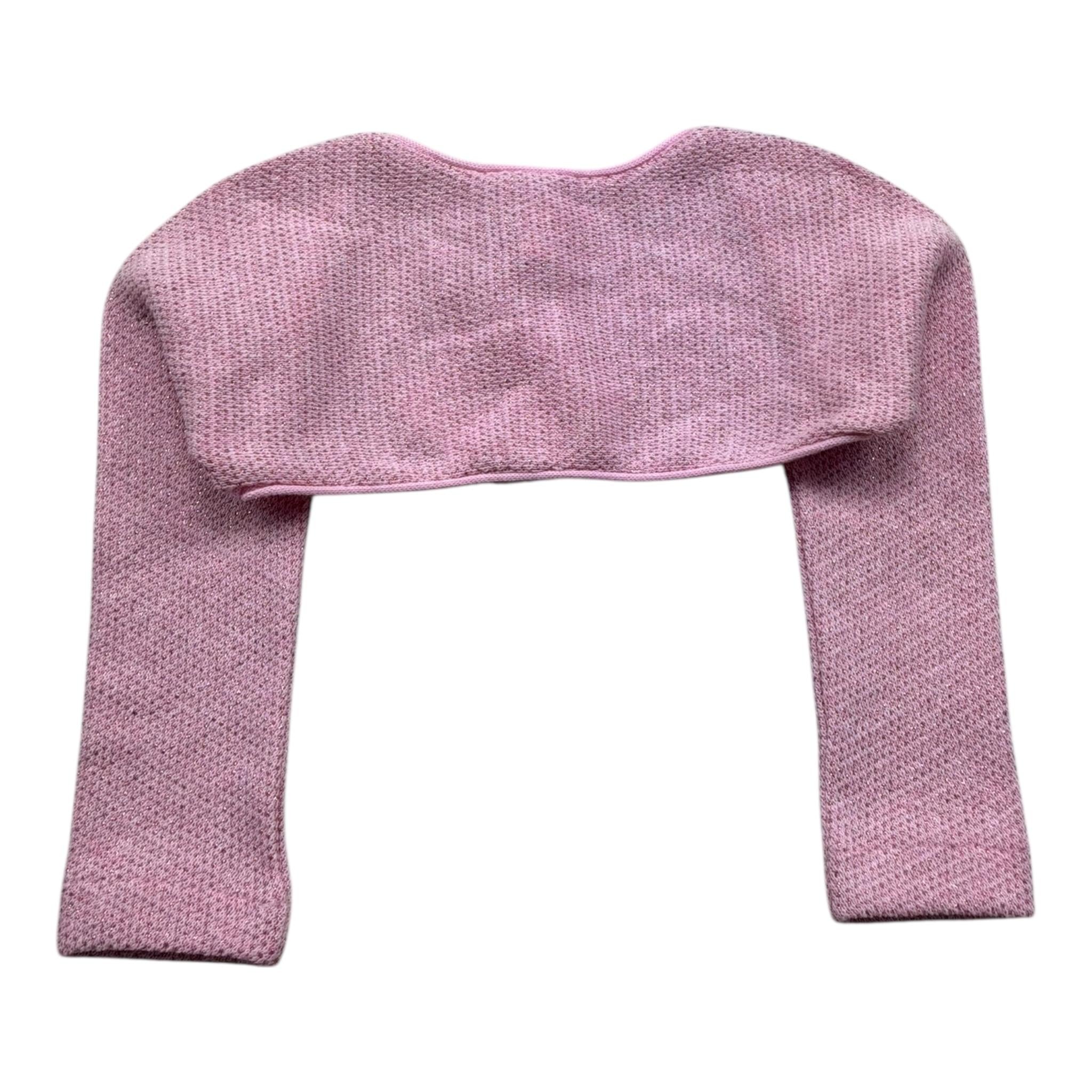 I Delfi Coprispalle Tinta Unita per Neonata 25P5158 ROSA I DELFI 