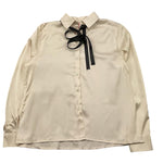 VICOLO camicia manica lunga tinta unita Avorio per Bambina 3141C1088 AVORIO VICOLO 