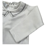 Seerose Body Manica Lunga Tinta Unita con Colletto per Neonata BDRS BIANCO SEEROSE 