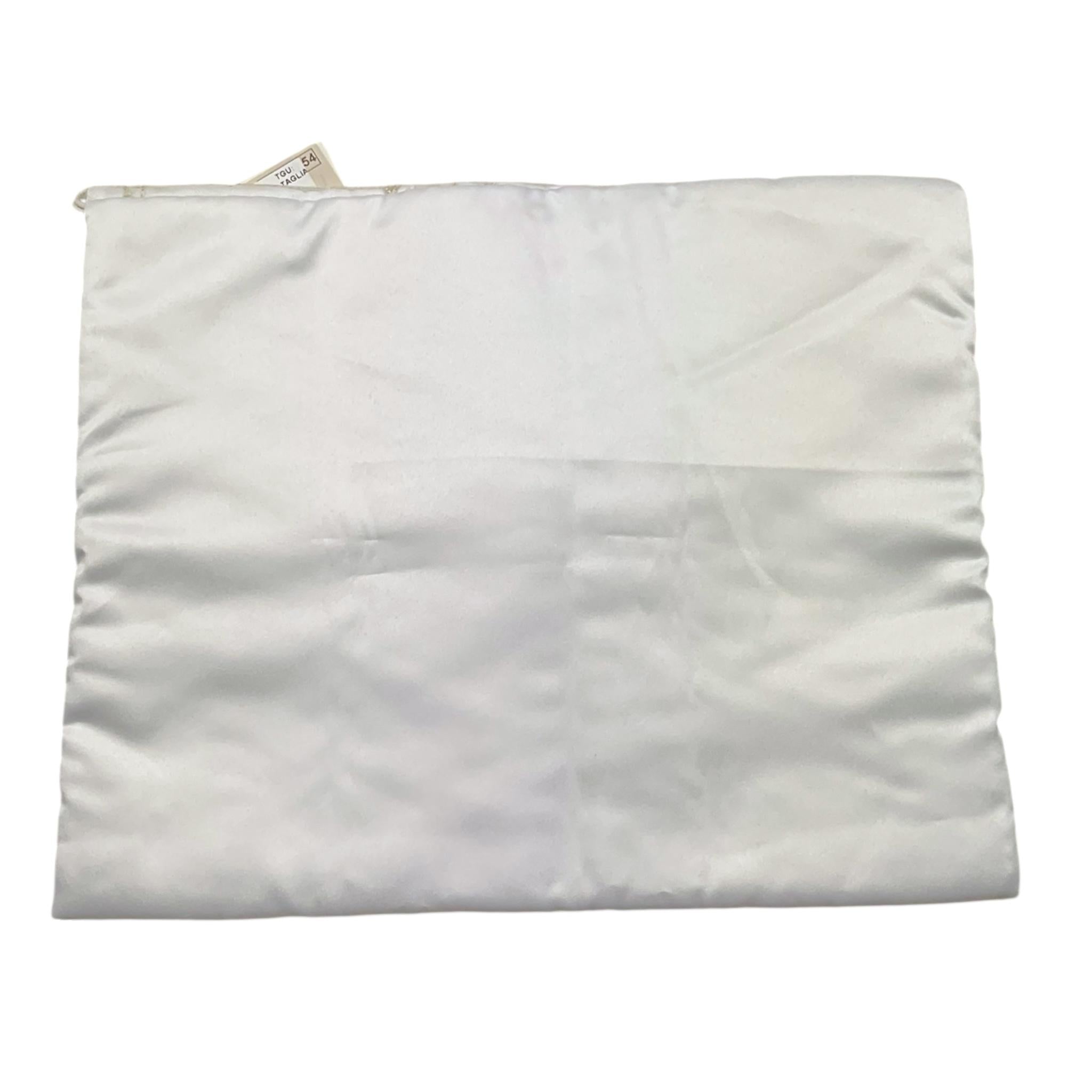 Ninnaoh Sacca Premom Tinta Unita con Fiocco per Neonata E21SAC2 BIANCO NINNAOH 