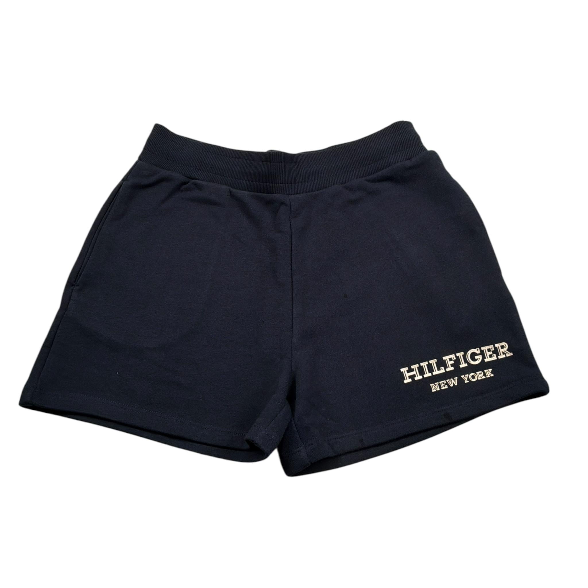 Tommy Hilfiger Bermuda Tuta tinta unita con Elstico In Vita Blu per Bambino KG0KG07827 BLU TOMMY HILFIGER 