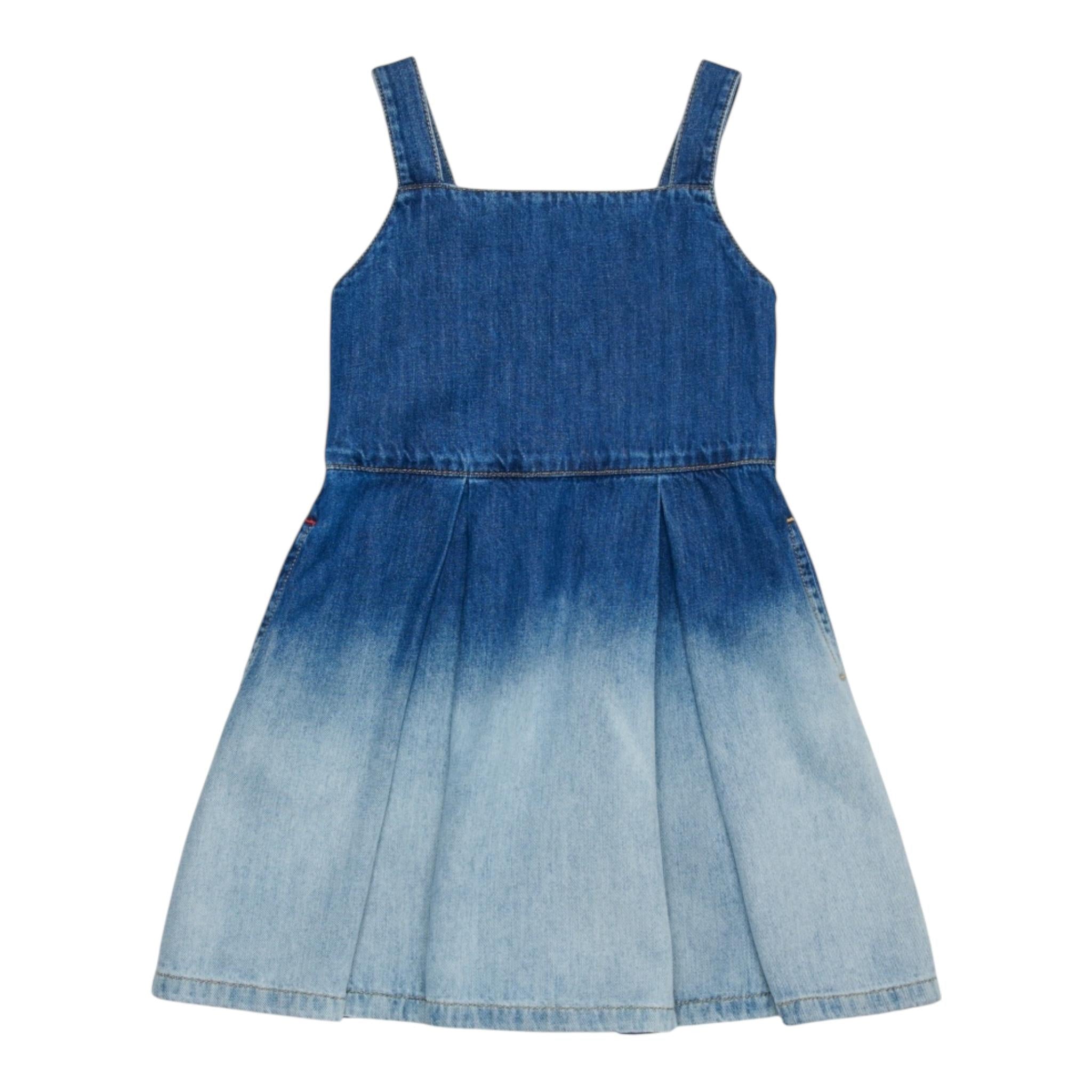 Max&Co. Abito In Denim Tinta Unita per Bambina MX0117 BLU MAX&Co. 