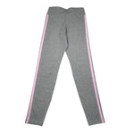 Adidas Leggins Tinta Unita con Logo per Bambina JF3674 GRIGIO Adidas 