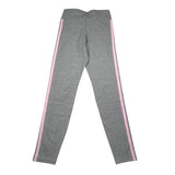 Adidas Leggins Tinta Unita con Logo per Bambina JF3674 GRIGIO Adidas 
