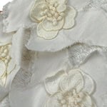 Please Top Tinta Unita con Applicazioni per Bambina M02032G73 PANNA PLEASE 