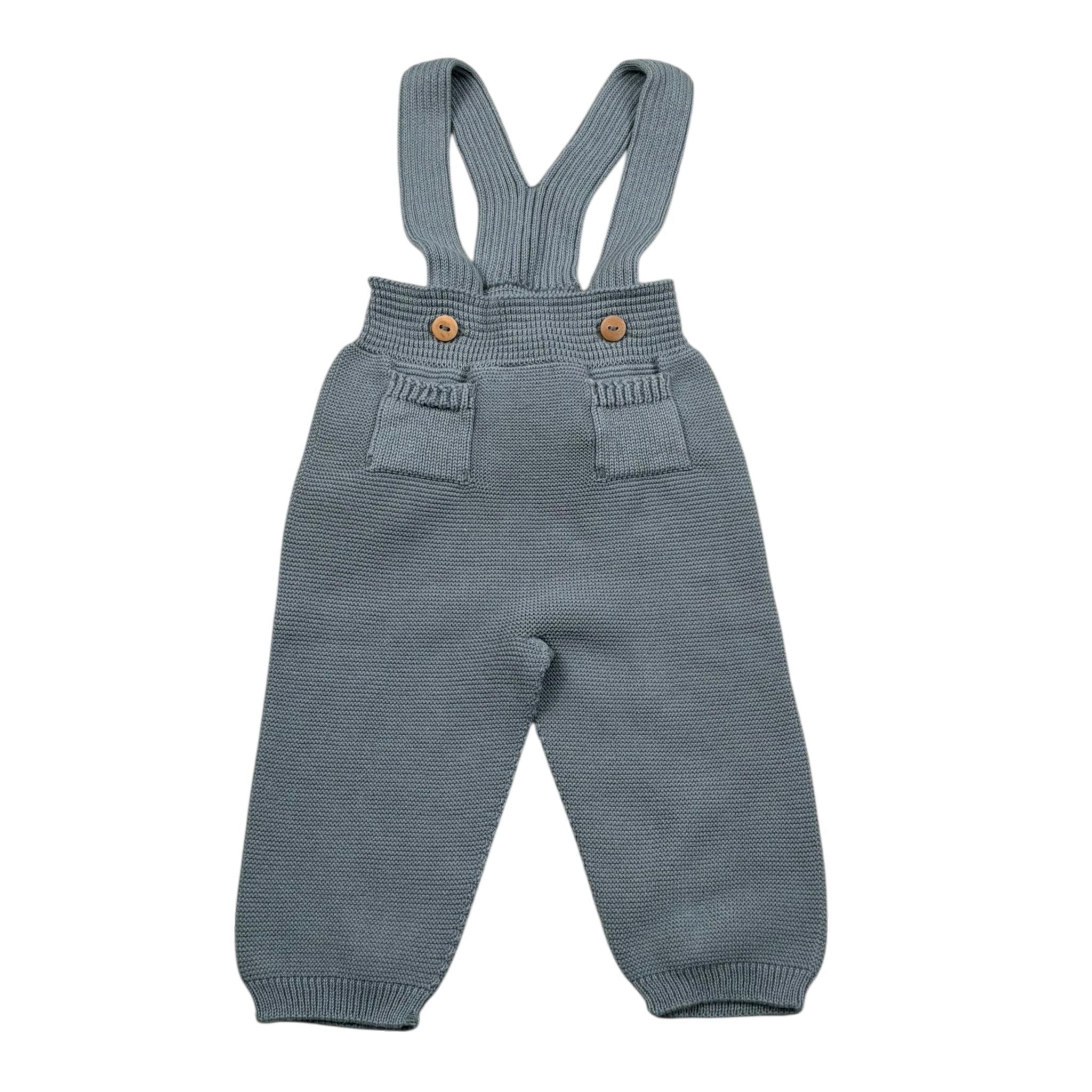 Wedoble Salopette Tinta Unita per Neonato V2504322C BLU WEDOBLE 