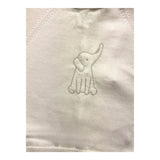 Wedoble T-Shirt Mezza Manica In Maglia Bianco Per Neonato