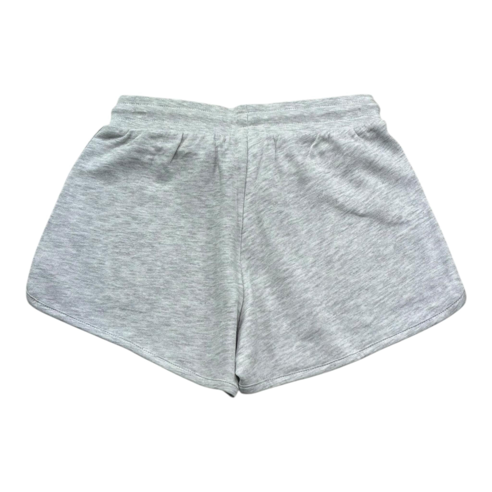 Juicy Couture Short Tinta Unita con Elastico In Vita per Bambina JBX6710 GRIGIO JUICY COUTURE 