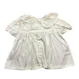 Wedoble Camicia Mezza Manica Tinta Unita Panna Per Neonata