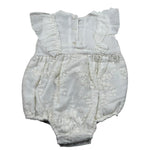 Marlu' Pagliaccetto Mezza Manica Tinta Unita per Neonata MRPP BIANCO MARLU' 