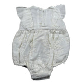 Marlu' Pagliaccetto Mezza Manica Tinta Unita per Neonata MRPP BIANCO MARLU' 