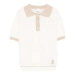 Eleventy Polo Mezza Manica Tinta Unita per Bambino EW9P01X PANNA ELEVENTY 