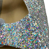 Pepe Feamo Ciabatta Tinta Unita con Paillettes per Bambina PGS80007 ARGENTO PEPE FEAMO 